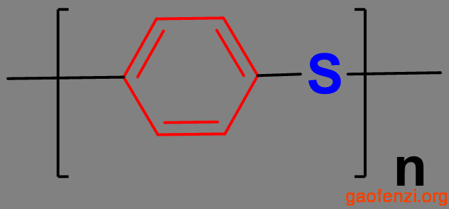 聚苯硫醚PPS结构式