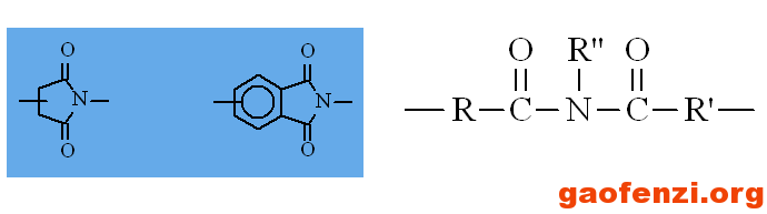 聚酰亚胺PI结构式
