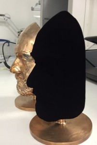 vantablack最黑的喷雾涂料