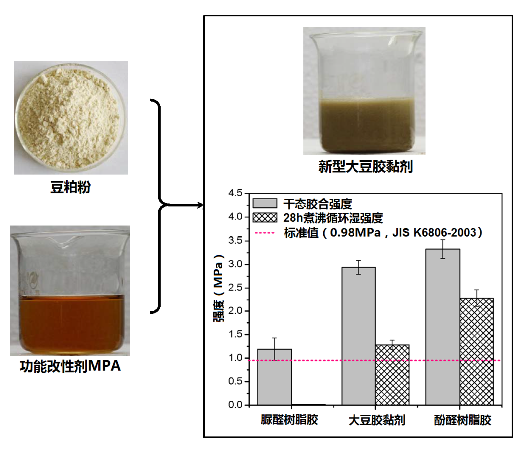 大豆胶黏剂